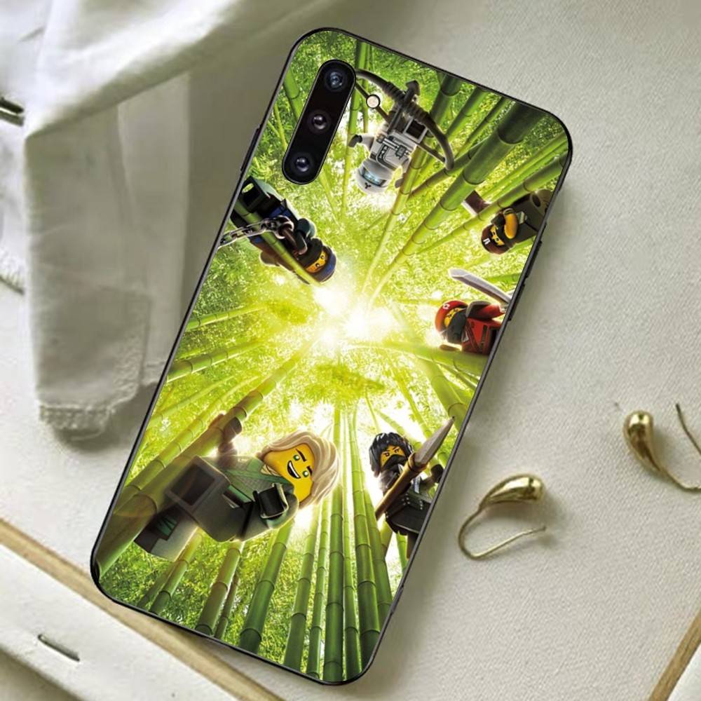 Animovaný kryt na telefon s motivem N-Ninjago pro Redmi Note 4 X 5 A 6 7 8 T 9 9S 10 11 11S 11E Pro Poco M3 Pro