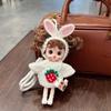 Elegant Cute Big-Eyed Lolita-Style Dolls Handbag Charms for Girls Keychain Charms Car Charms Plush Toys Gifts for Girls