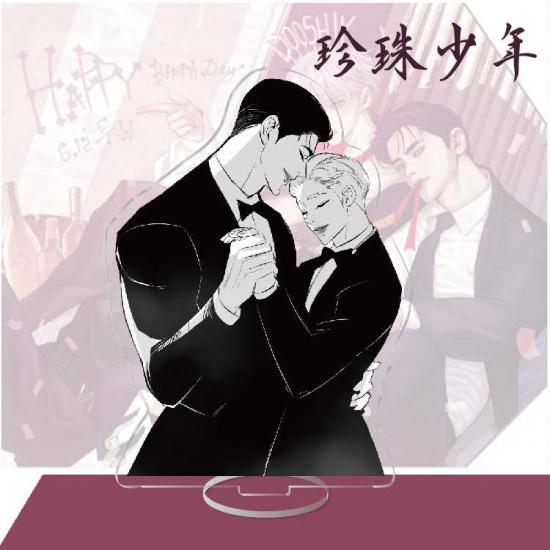 Pearl Youth Peripheral Acrylic Large Standee Zhiqi Hand-Made Desktop Decoration