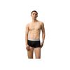 Calvin Klein Jacquard Low Rise Lightweight Anti-Chafing Boxer Briefs 3-Pack Men Underwear Space-Black NB3074O-1