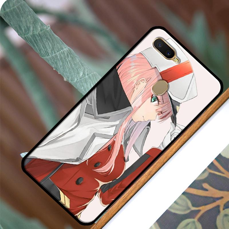 Zero Two Darling In the FranXX Anime Cover For OPPO A52 A72 A54 A74 A94 A1K A15 A83 A91 A5 A9 A31 A53 A53S A3S A5S Phone Case