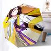1pc Anime Character Outdoor Umbrella - Automatic Opening/Closing, Portable 3-Fold Design, 8-Bone Iron Frame - Perfect Gift for Fans, Travelers, D