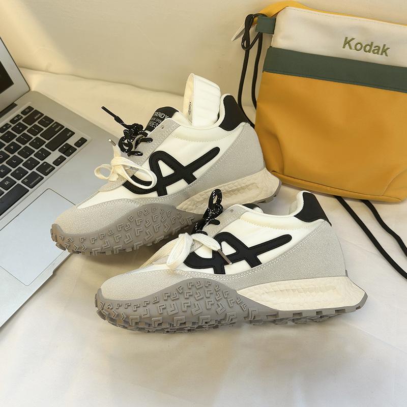 Inner Height Increase Women's New Spring Versatile and Lightweight Student Casual Sports Shoes 9