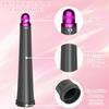 Applicable to Dyson curling iron curling iron wind 20mm tapered air nozzle 360 ° turning head hair dryer curling air nozzle rose red