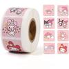 Custom Logo Stamp Stickers Cute Thank You Square Decoration X091