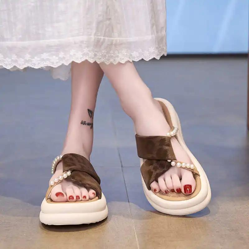 Fashion Floor Slip-resistant Closed Toe Sandals For Women Slippers Sneakers Women Transparent Shoes Sport Unusual New Factory