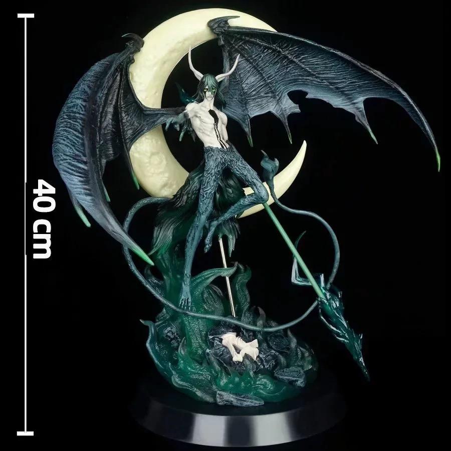 BLEACH Ulquiorra Cifer Anime Figuren PVC 40cm GK Leuchtende Figur Schreibtischverzierung Sammlung Statue Fans Modelle Kinder Geschenke Spielzeug