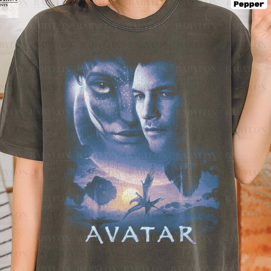 Vintage Avatar T Shirt: Pandora Disneyworld Shirt, Avatar T-shirt, Pandora T Shirt, Avatar Fire and Ash Shirt, Jake Sully and Neytiri Shirt