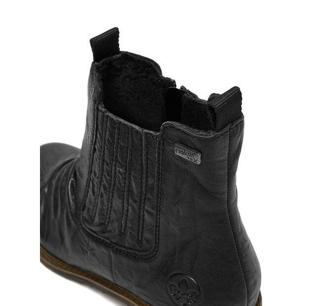 Rieker 74855-00 Ankle Boots, Black