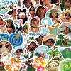 50 100Pcs Kawaii Mixed Disney Anime Princess Stickers Cute Ariel Belle Snow White Cartoon Decal Laptop Phone Luggage Sticker Toy