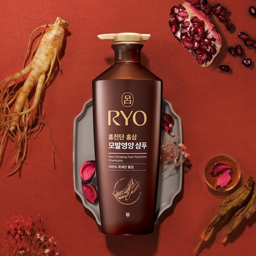 Ryo Szampon odżywczy do włosów z czerwonym żeń-szeniem 820ml