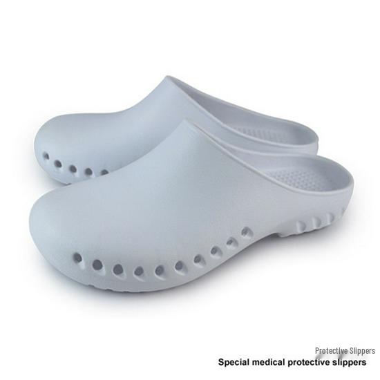 Anti-Slip EVA Rubber Sole Laboratory Slippers for Doctors