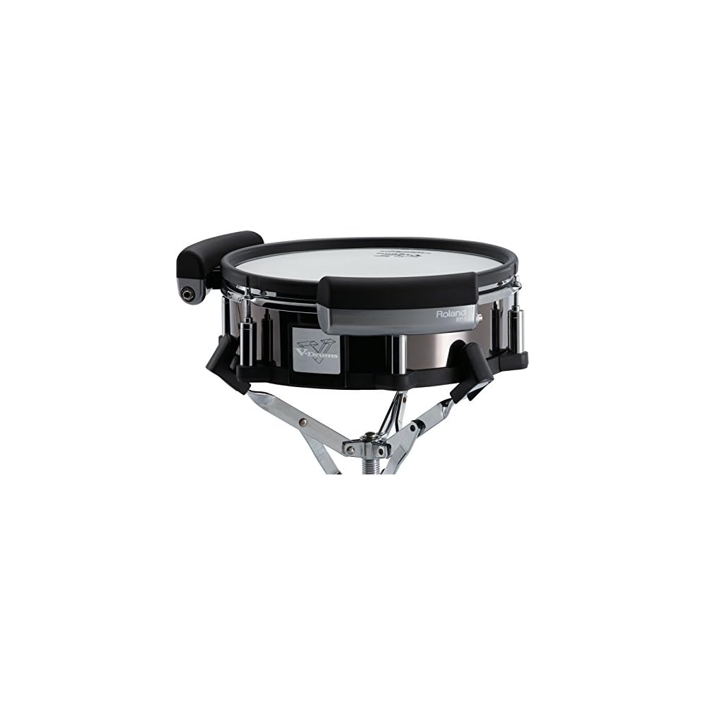 Roland BT-1 Drum Trigger Pad Compact Design Compatible with V-Drums and Acoustic Drum Hoops and Rods