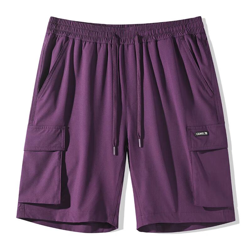CAMEL Men's Quick-Dry Casual Cargo Shorts M14BW01091