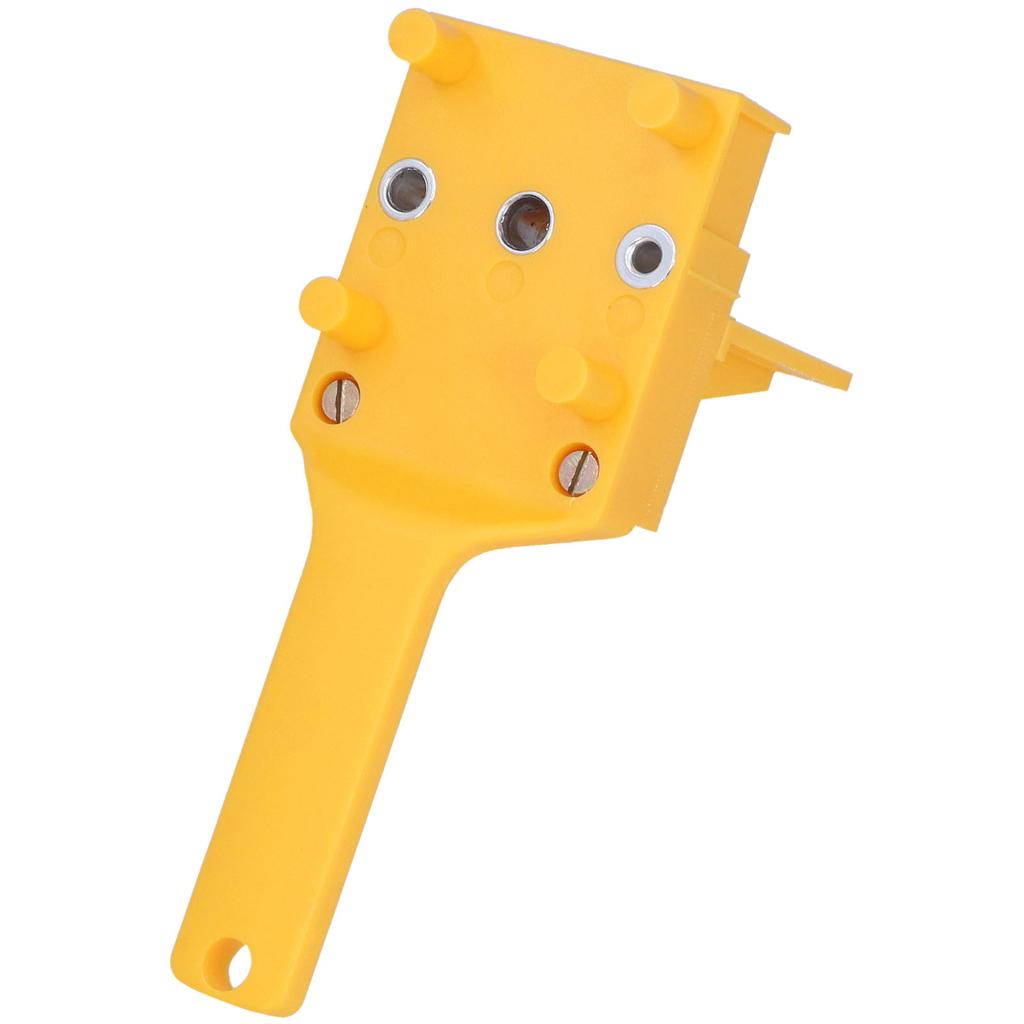 41Pcs Dowel Jig Kit Adjustable MultiFunctional Durable HighAccuracy Drill Jig for Straight Holes for Woodworking(Yellow