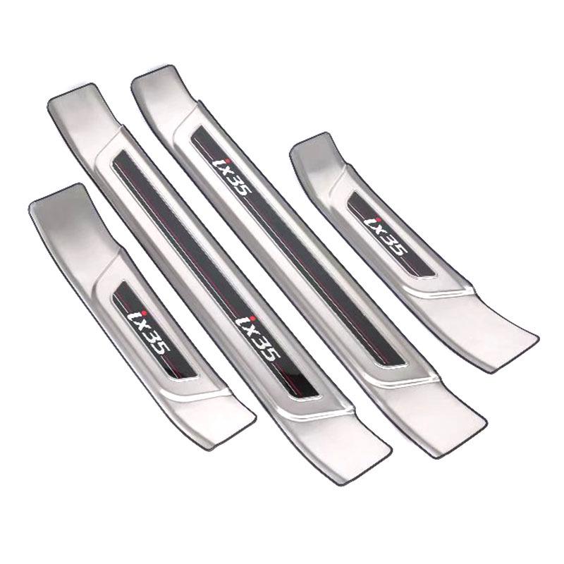 Fits 18-21 Hyundai Ix35: Interior/Exterior Rear Bumper Guards, Sill Strips, and Body Decorations.