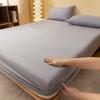 Piece 1 Of Solid Matte Bedsheet, Light Gray Bedspread For Bedroom, Bedding Excluding Pillowcases