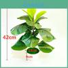 Ficus Pandurata Hance Artificial Plant With Plastic Leaves For Home Decor And Gift