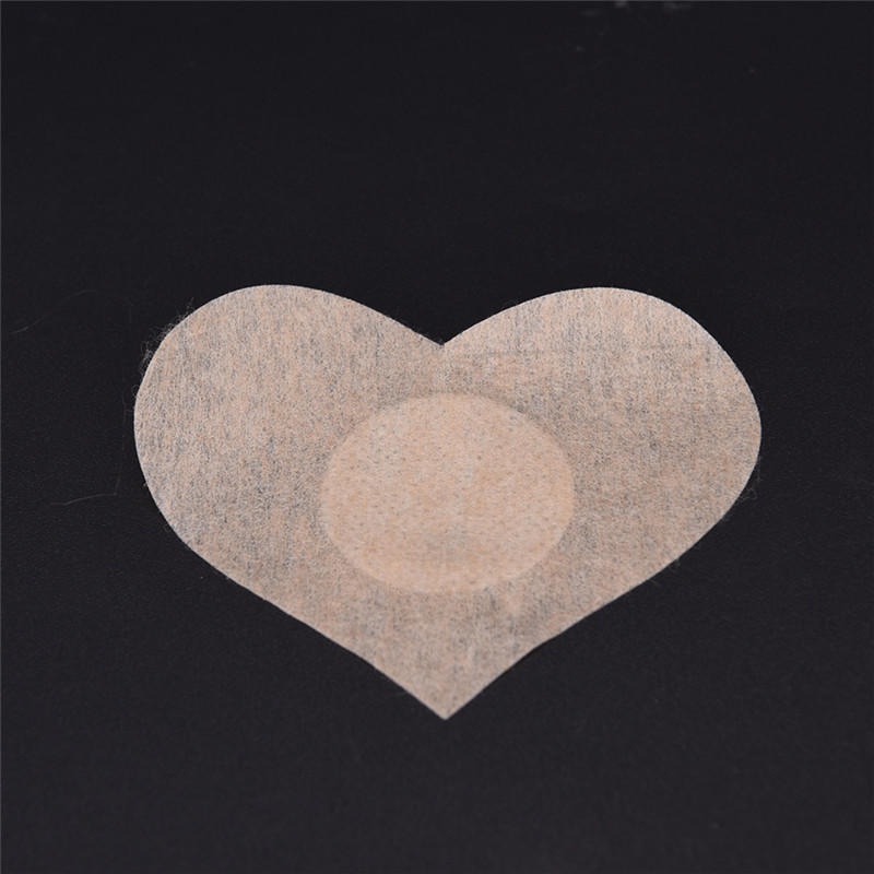 10Pcs Heart Round Petal Adhesive Breast Nipple Cover Sticker Bra Pad Patch