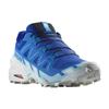 SALOMON Speedcross 6 Comfortable Trendy Fabric Cushioning Low Top Running Shoes Men Sneakers Blue 473017