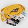 Multi-Compartment Large Capacity Shoulder Bag Women's Lightweight Nylon Bag Shoulder Crossbody Small Square Bag