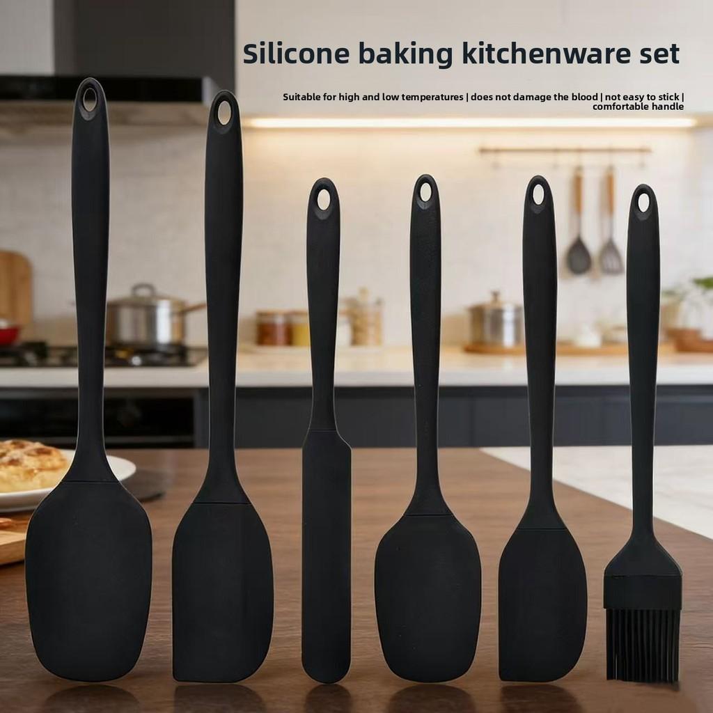 Silicone Baking Tool Set With Heat Resistant Spatulas For Home Chefs