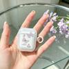 Transparent color simple butterfly for Apple AirPods 1 /1/1 generation protective case pro bluetooth headset