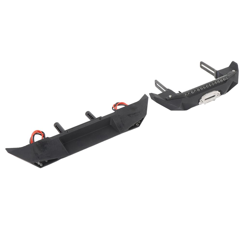 Racing Metall Front Stoßstange Anti Kollision Legierung Starke Struktur Vorne Hinten Stoßstange Set Ersatz für