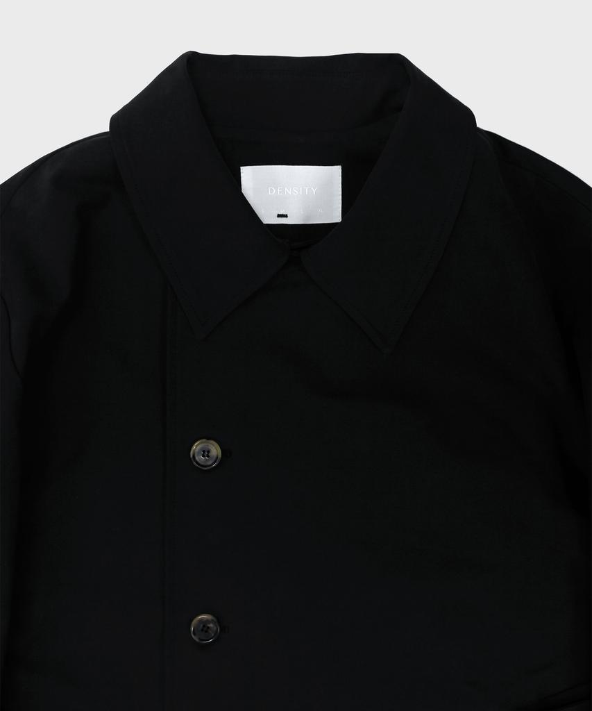 Density Belted Trench Coat_Black