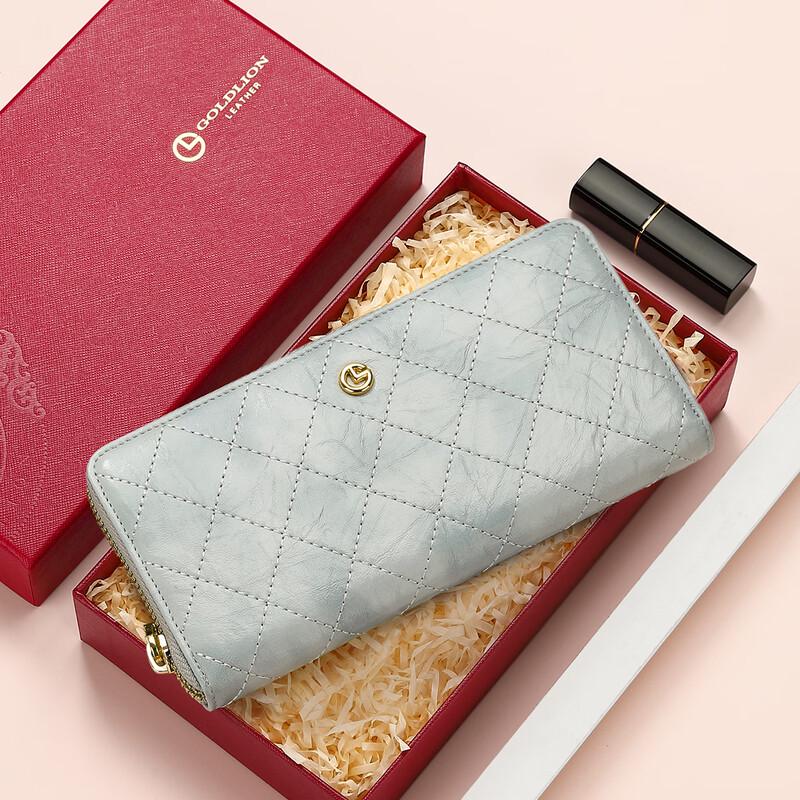 

Goldlion Women s Leather Clutch Wallet Gift Set