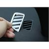 For Range Rover Evoque - Matte Silver Console L&R Air Outlet Vent Trim