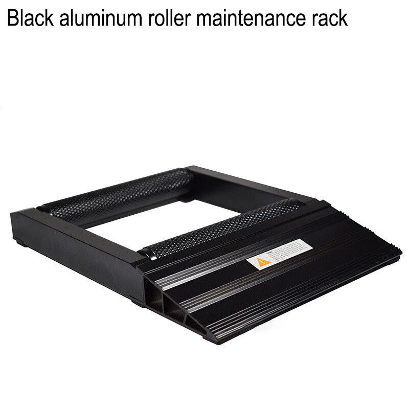 Motorbike tyre cleaning standAluminium portable motorbike tyre wheel chain cleaning and lubrication standDurable roller ramp