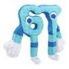 25cm STEAL A BRAINROT Blue No. 67 Plush Toy Cute House Dolls Game Surrounding Blue No. 67 Toys Soft Toys for Kids Birthday Gifts