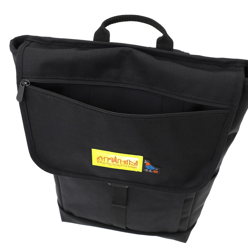 Manhattan Portage Washington SQ Backpack JR FZP LVL TMP BLK