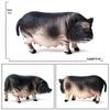 Children's Wildlife Model: Plastic Pig Figurines (Domestic Pig, Large White Pig, Vietnamese Pig, Babirusa, Wild Boar)