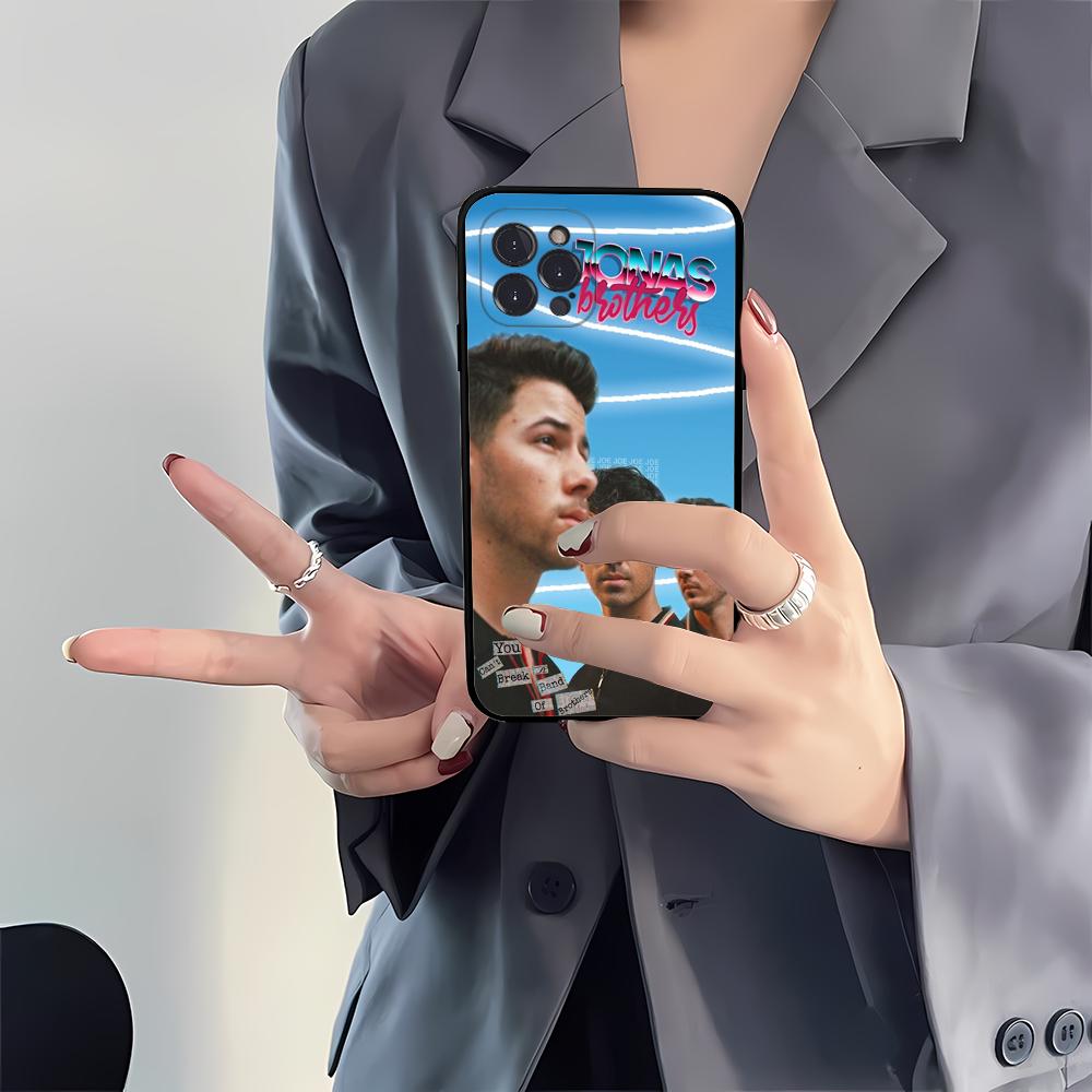Band J-Jonas B-Brothers Phone Case Silicone Soft for iphone 16 15 14 13 12 11 Pro Mini XS MAX Plus X Cover