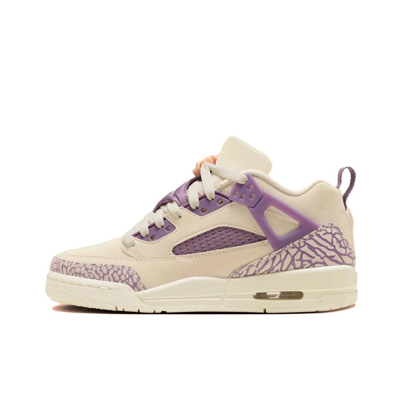 

Air Jordan Spizike Low GS Let s Play Legend Light Brown Violet Dust Sail Crimson Tint FQ3950-200 36