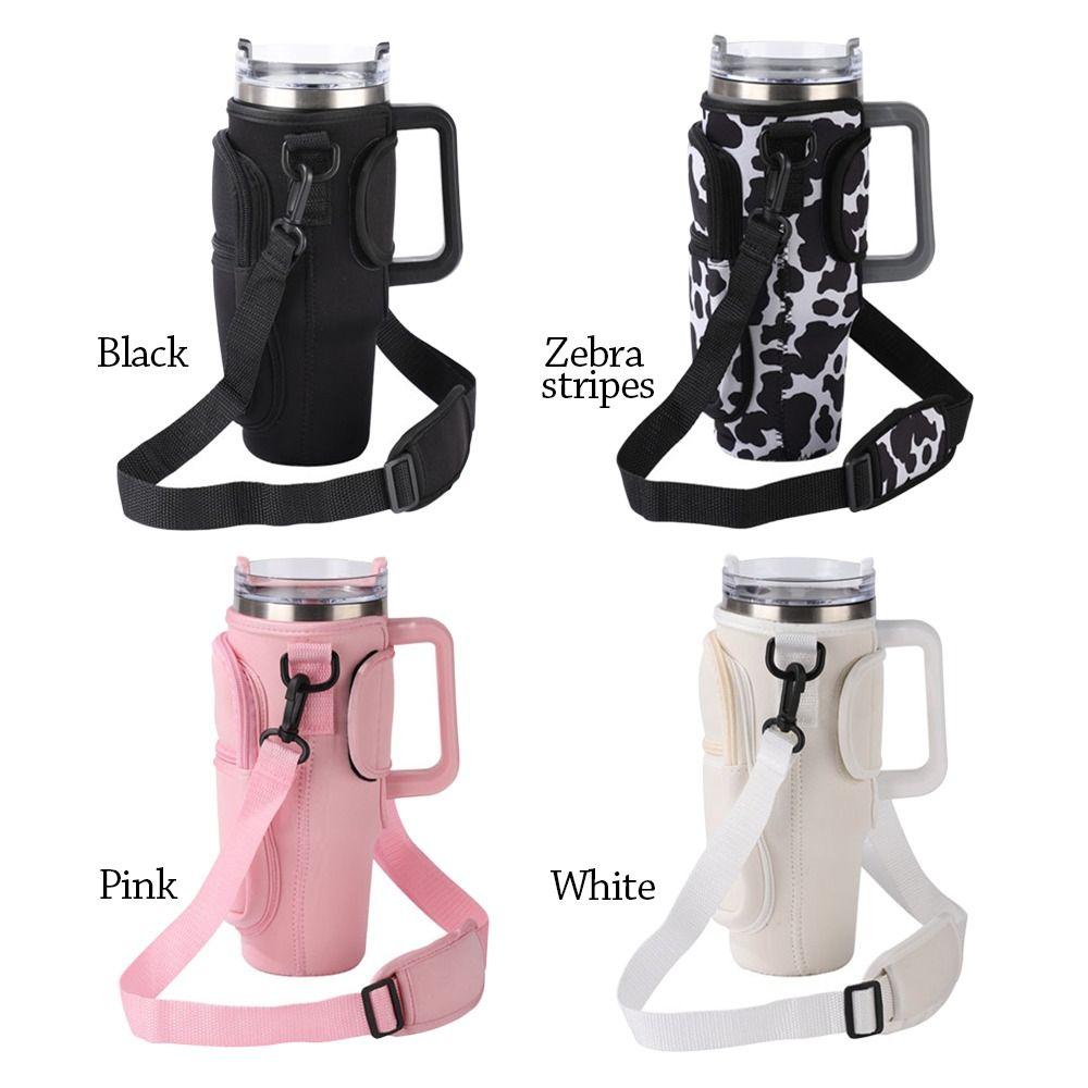 Adjustable Water Bottle Sleeve Portable Water Cup Accessories for 40oz Tyeso Bottle Hiking