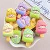 10 Stück Cartoon Kleines Mädchen Eis Harz Dekoration Bastelartikel Flache Rückseite Scrapbooking Handy Dekoration Verzierungen DIY Zubehör