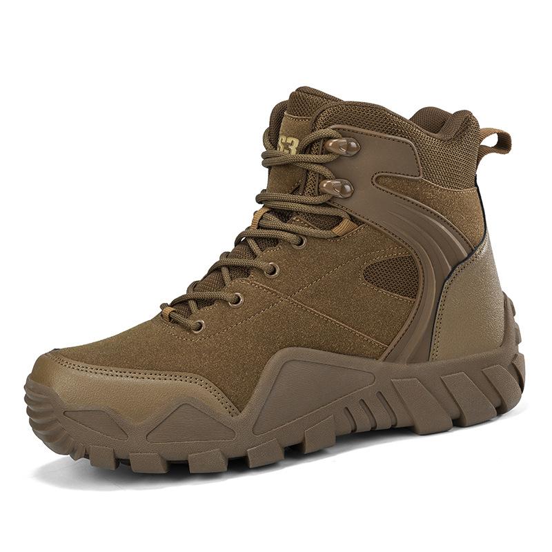 Large Size Special Forces Russian Field Boots Wear-resistant Training Boots Outdoor Rubber Hiking Boots