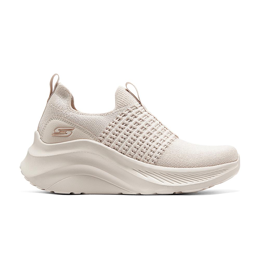 Skechers Netz Vielseitig Täglich Niedrig geschnitten Freizeit Schuhe Damen Sneaker Natürlich 117514-NAT