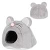 Mouse Shaped Lovely Small Pet Sleeping House Soft Nest Warm Bed Cage for Hamster