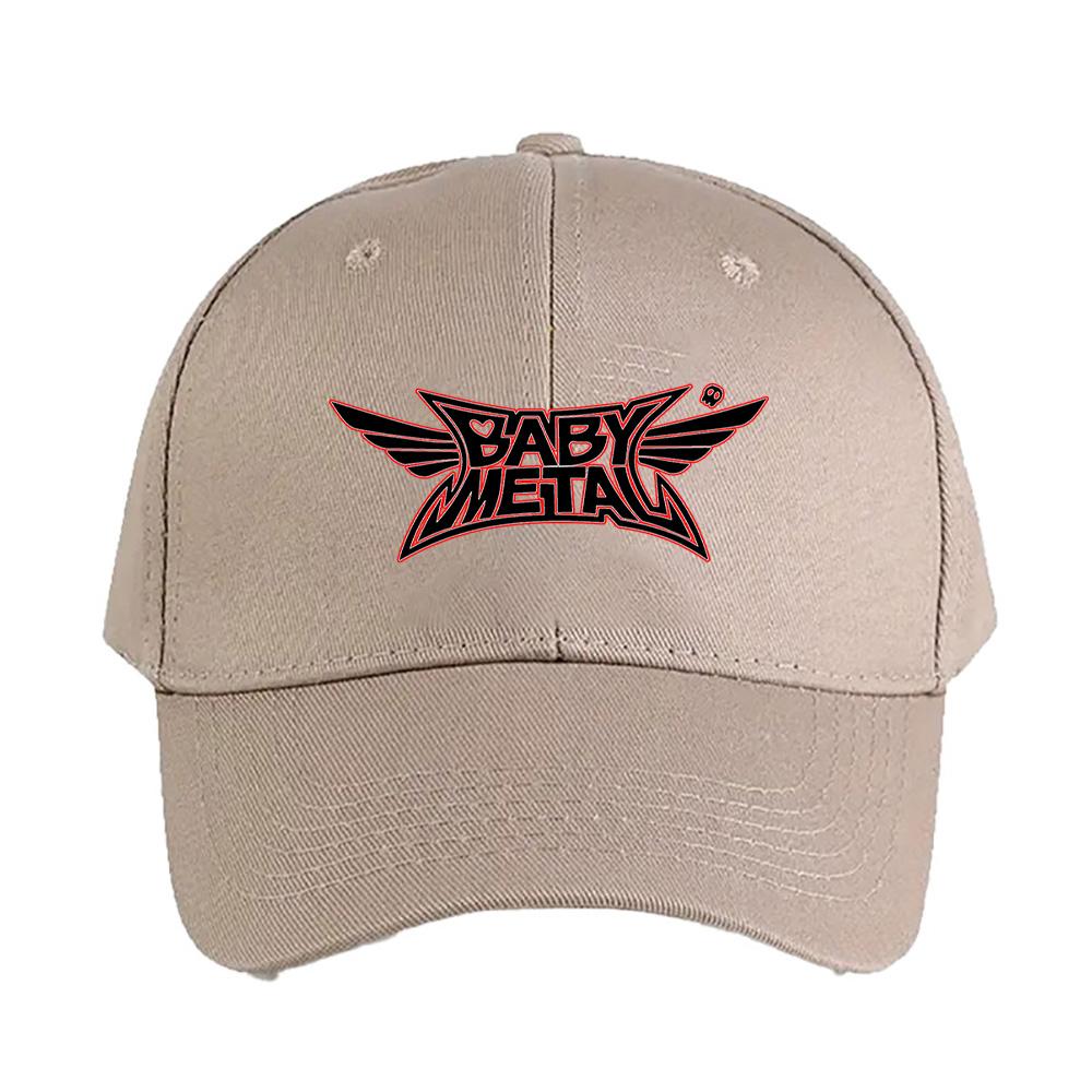 Babymetal Metal Band Caps Summer Adult Baseball Cap Adjustable with Curved Brim Duckbill Hat Protection Sun Hats