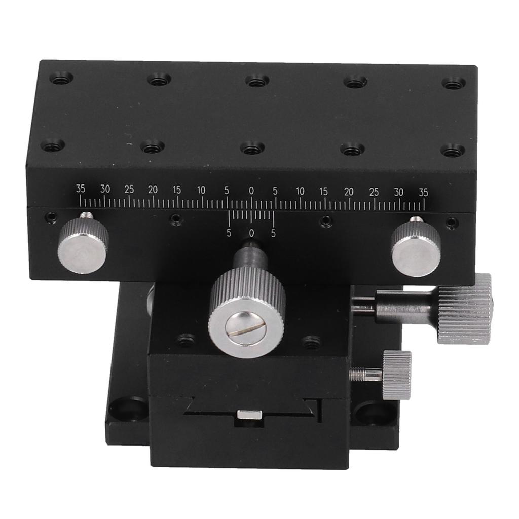 Sliding Stage Manual FineTuning Dovetail Guide Gear Rotating Translation Table XYDTS90 90x40mm