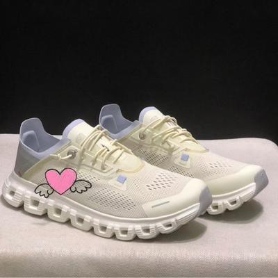 On Cloud 6 Coast Lightweight Slip-On Running Shoes Men Women Breathable Mesh Upper Low-Cut Design All-Season Comfort