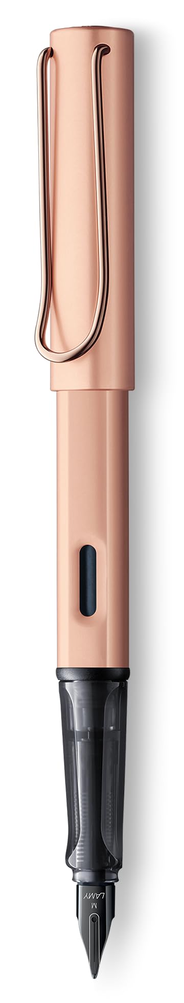 LAMY EF Extra Fine Fountain Lux Rose Officially Imported Pen, Gold, L76-EF,