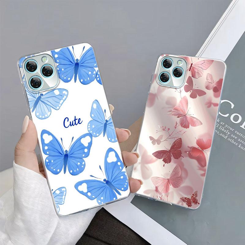For Blackview A95 A100 A200 Pro A85 Case Protective Cover For  Blackview A80S Marble Clear Soft Silicone Phone Case Cat Fundas