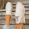 Fashion Women Casual Flat Shoes 2025 New Sneakers of Sport Plus Size Fashion Lace-Up Breathable Wedges Sneakers Women Zapatos De Mujer