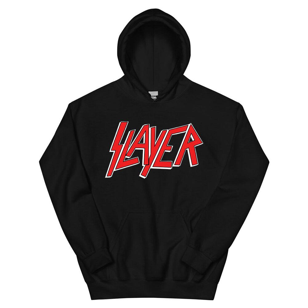 Slayer Heavy Mental Band Hoodies Winter Fleece Hooded Sweatshirts Long Sleeve Casual Men/Women Pullovers Hip Hop