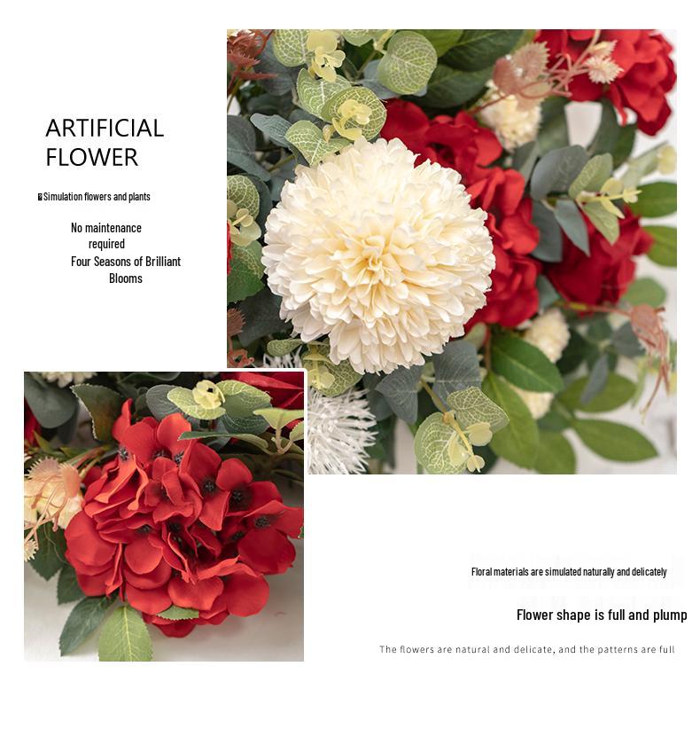 Artificial Floral Row for Wedding Archways and Window Displays